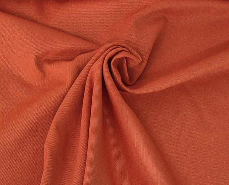 Fibre Mood - Gewebter Baumwolltwill orange